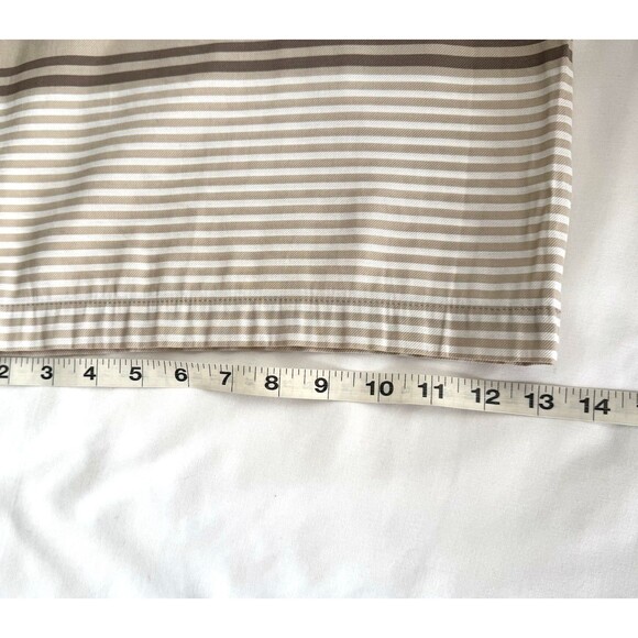 Marla Wynne Wide Leg High Waist Pants Striped Pull On - Picture 12 of 12